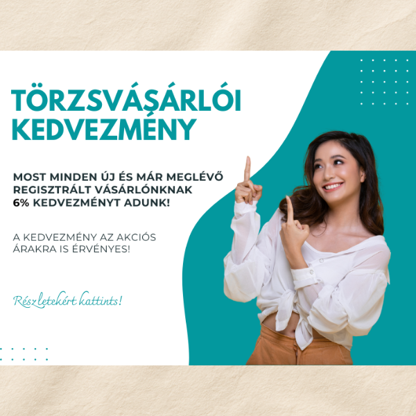 Regisztrált vásárlói kedvezmény a HQBolton!
