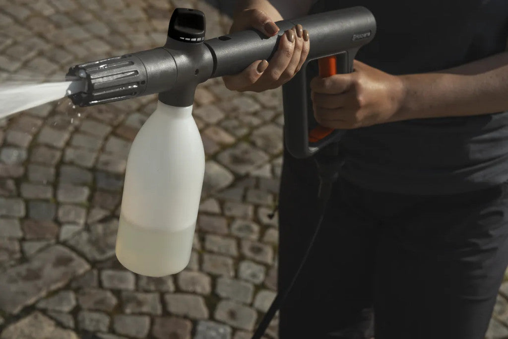 Husqvarna FS 400 habszóró tartály háttér nélkül