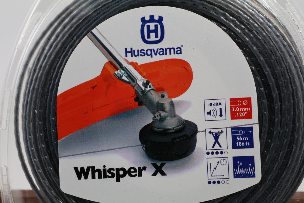 Husqvarna Trimmer Whisper 3.0 mm x 56 m - csendesített damil