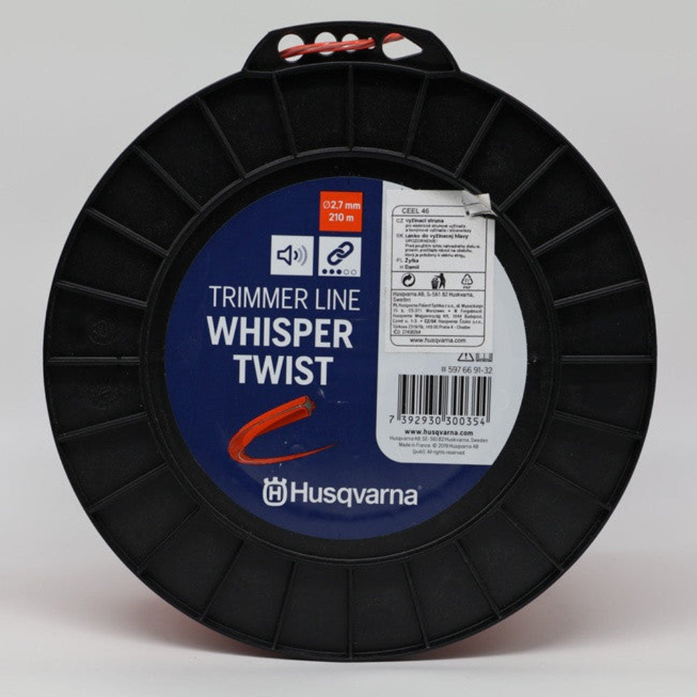 Husqvarna Whisper Twist 2.7 mm - csavart profilú damil