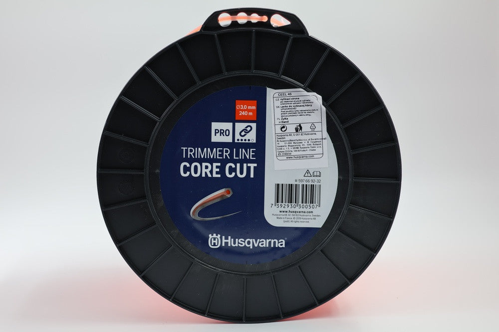 Husqvarna Trimmer Core Cut 3.0 mm - ötszögletű damil