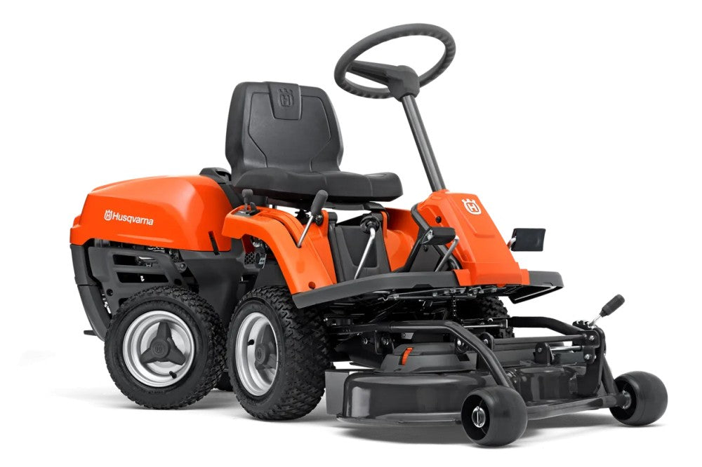 Husqvarna R 112C rider fűnyíró traktor - Combi 85 vágóasztallal