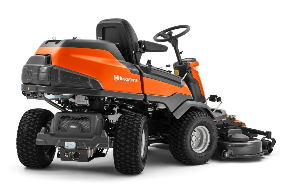 Husqvarna 420TsX AWD rider fűnyíró traktor - vágóasztal nélkül