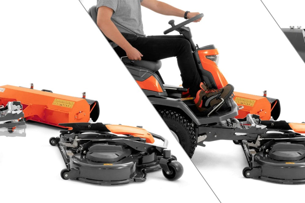 Husqvarna 420TsX AWD rider fűnyíró traktor - vágóasztal nélkül