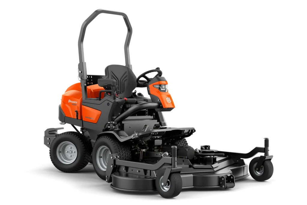 Husqvarna P 535HX – professzionális hibrid fűnyírótraktor nagy területekhez