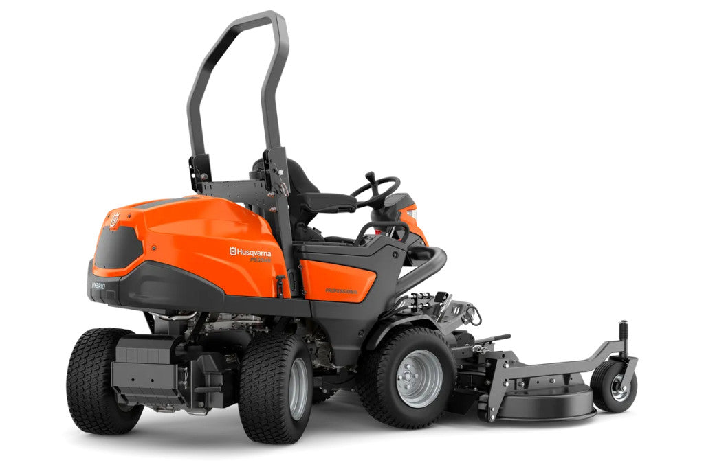 Husqvarna P 535HX munka közben utcán