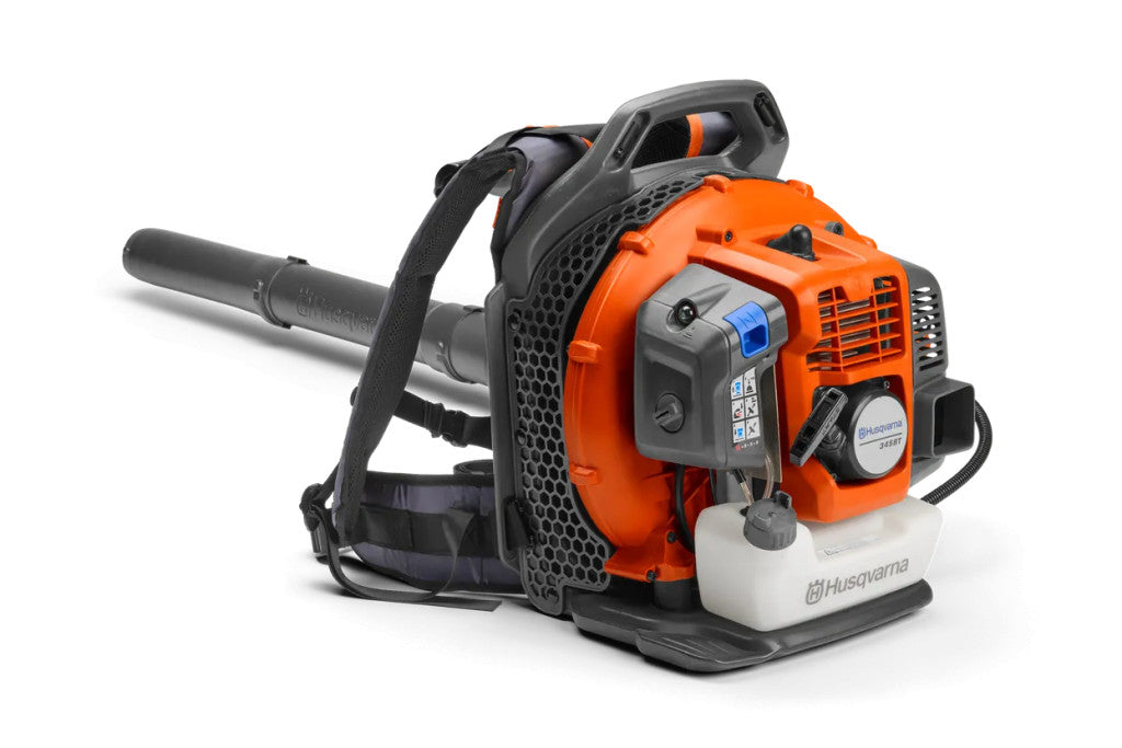 Husqvarna 345BT háti lombfúvó – ergonomikus kialakítás tartósság