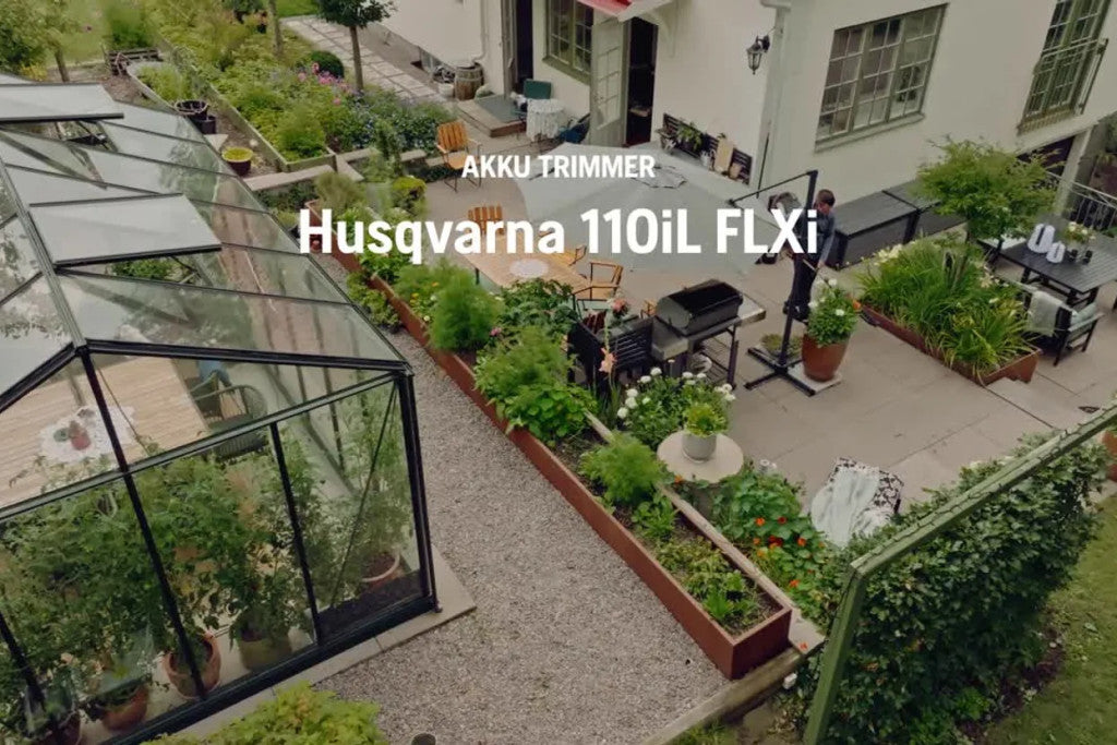 Husqvarna 110iL FLXi akkumulátoros szegélynyíró háttér nélkül
