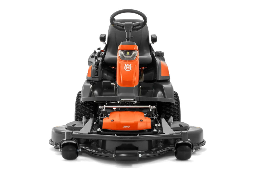 Husqvarna R 418TsX AWD rider fűnyíró traktor - vágóasztal nélkül