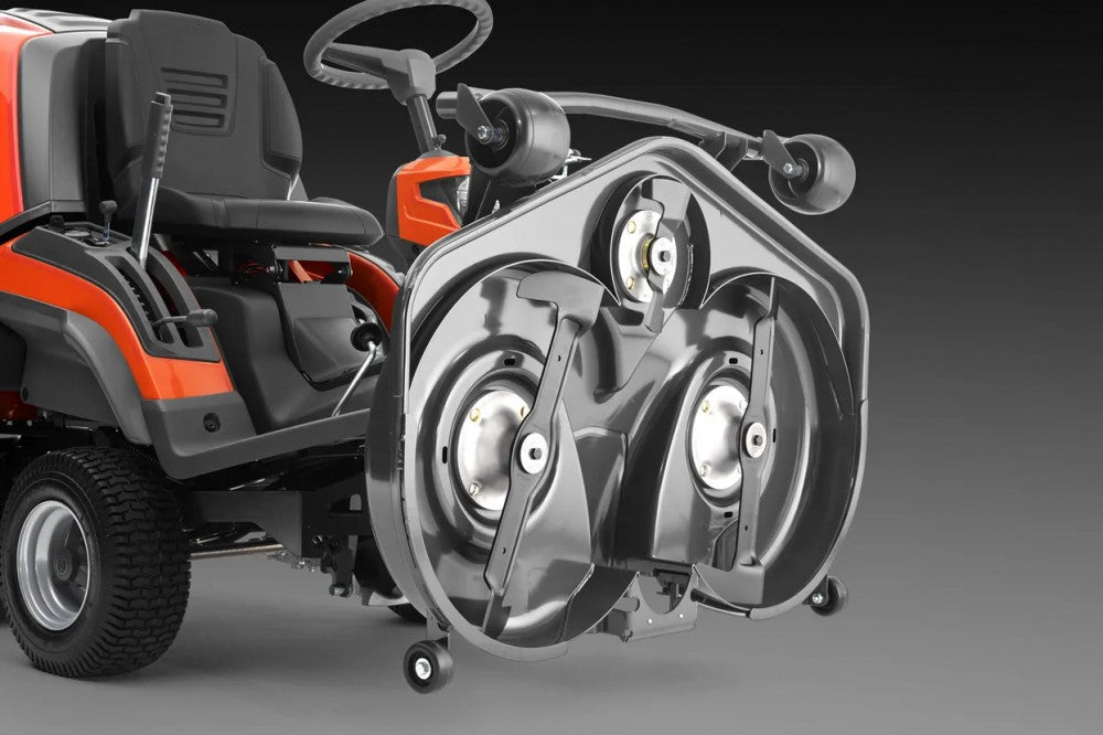 Husqvarna RC 320Ts AWD rider fűnyíró traktor - vágóasztal nélkül