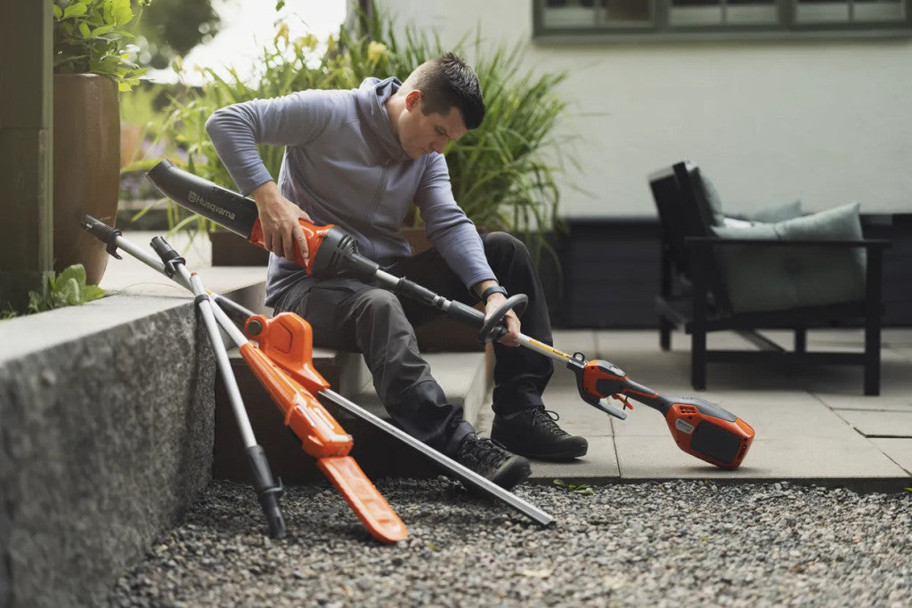 Husqvarna DP110 FLXi magassági ágvágó adapter kerten belül