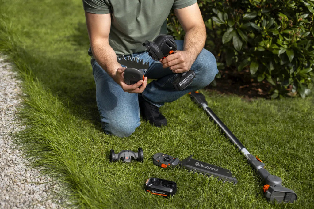 Husqvarna Aspire® S20-P4A + Aspire® Extension-P4A munka közben