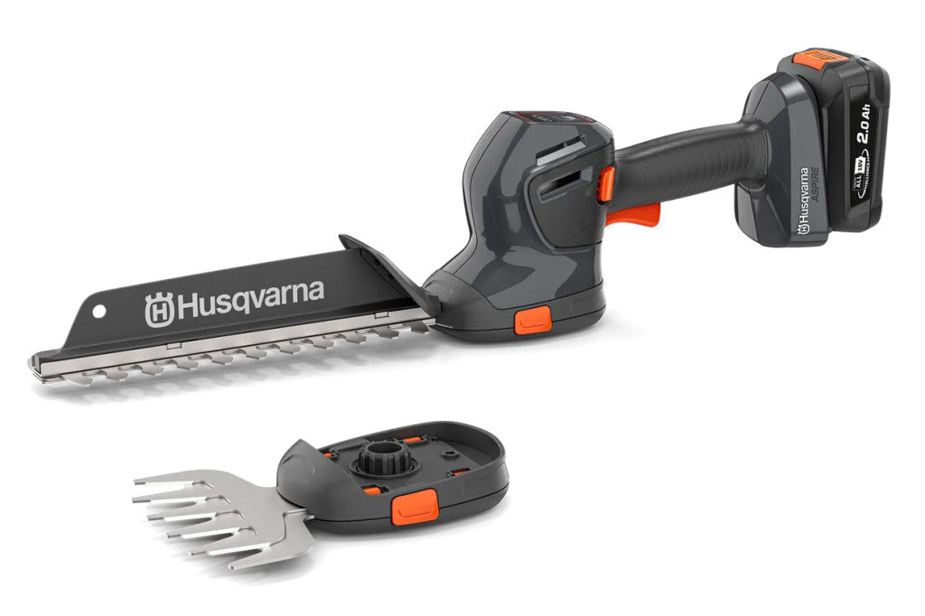 Husqvarna Aspire® S20-P4A + Aspire® Extension-P4A háttér nélkül balról