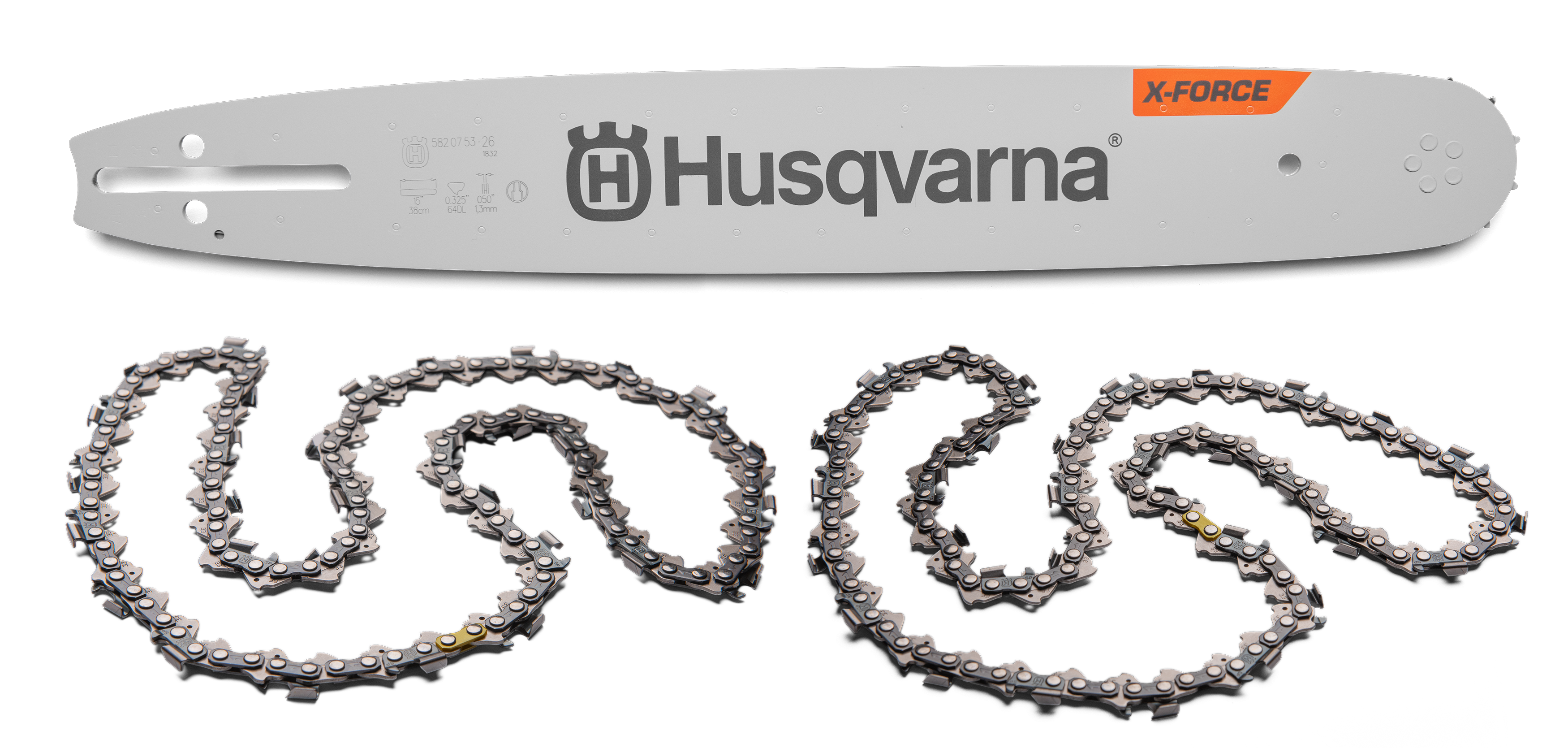 Husqvarna X-Force + X-CUT SP33G vezetőlemez- és láncszett 15"