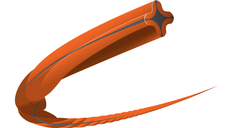 Husqvarna Whisper Twist 3.0 mm - csavart profilú dami