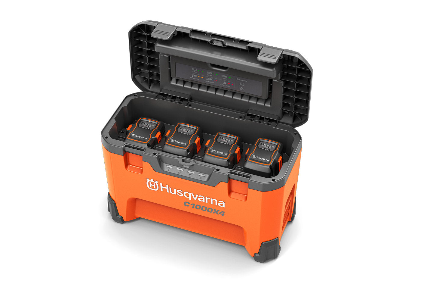 Husqvarna C1000X4 töltő Power Pack -1 db B220X, 2 db B330X, 1 db B540X
