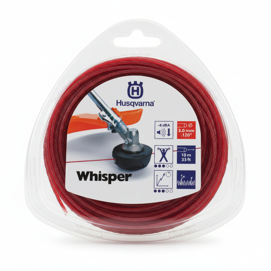 Husqvarna Trimmer Whisper 3.0 mm x 10 m - csendesített damil