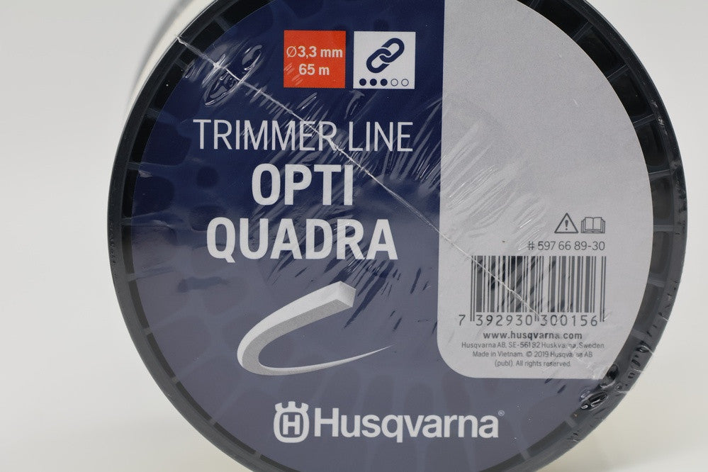 Husqvarna Opti Quadra 3.3 mm x 65 m - négyszögletű damil