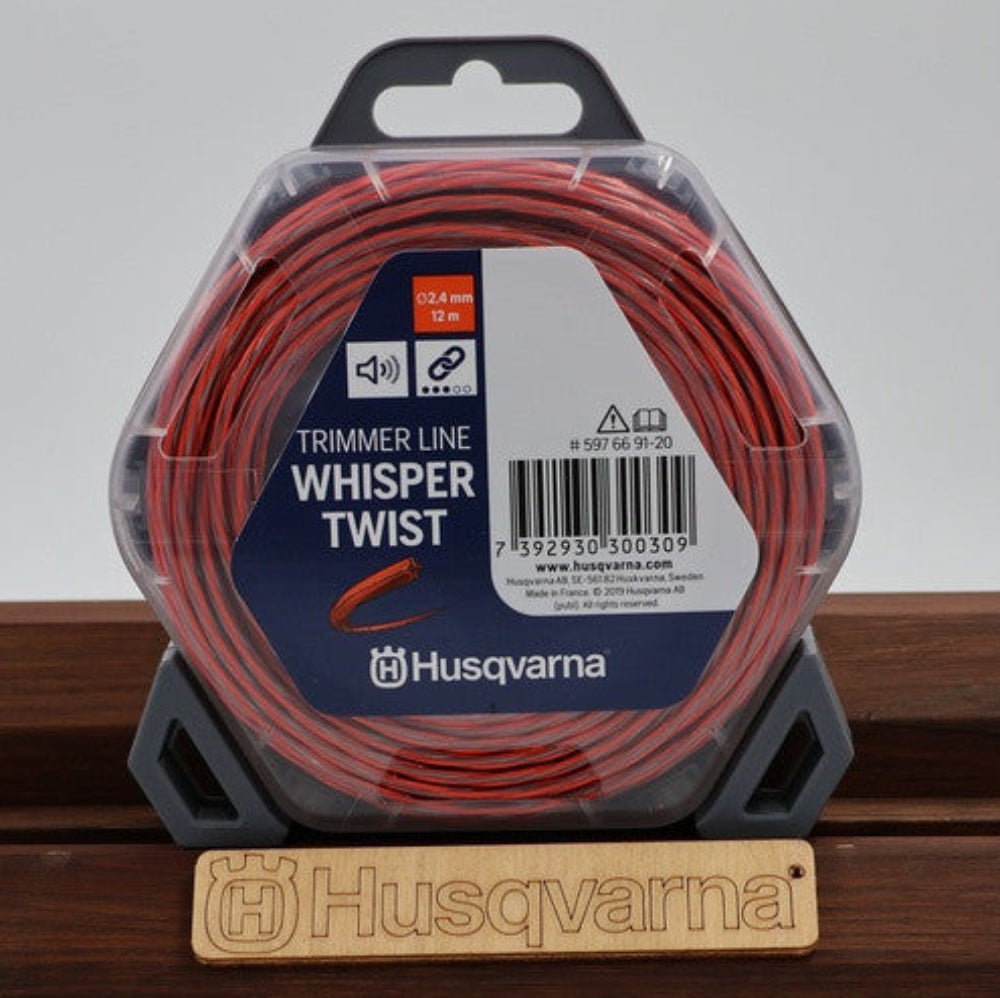 Husqvarna Whisper Twist 2.4 mm - csavart profilú damil