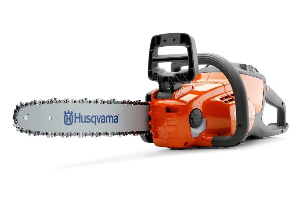 Husqvarna 120i akkus láncfűrész 30 cm-es vezetőlemezzel, oldalnézet