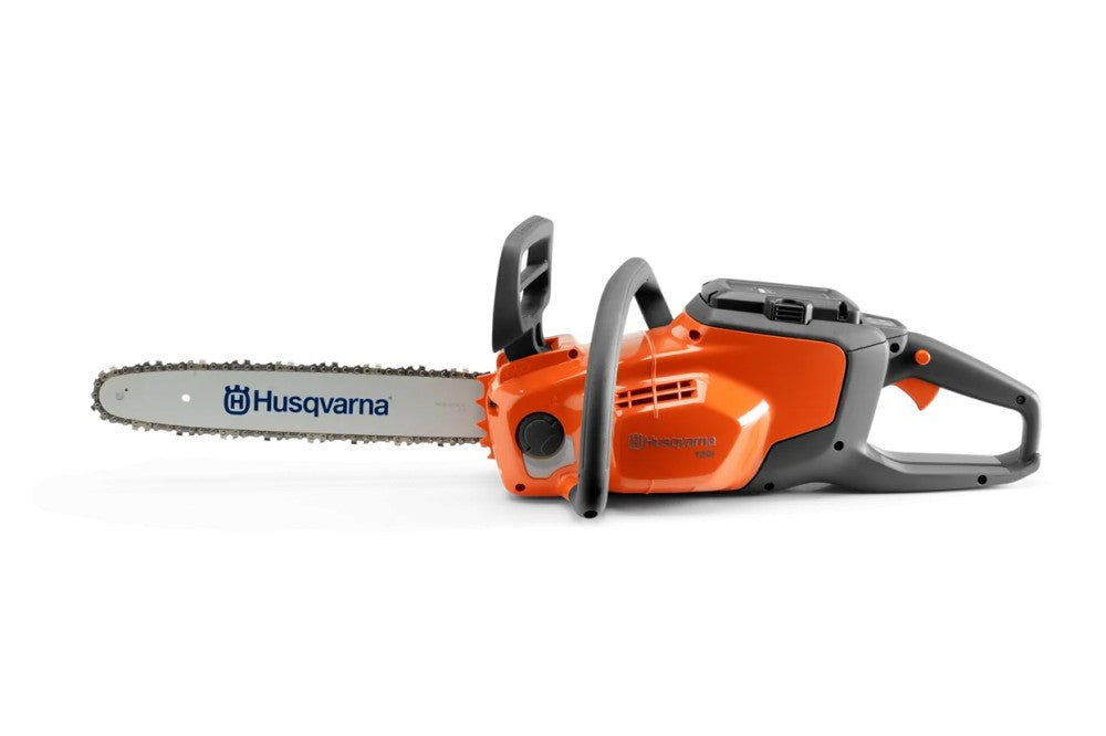 Husqvarna 120i akkus láncfűrész felülnézetből