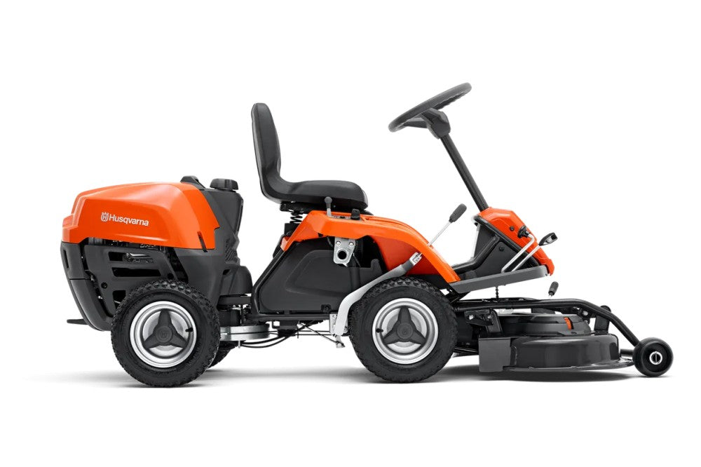 Husqvarna R 112C rider fűnyíró traktor - Combi 85 vágóasztallal