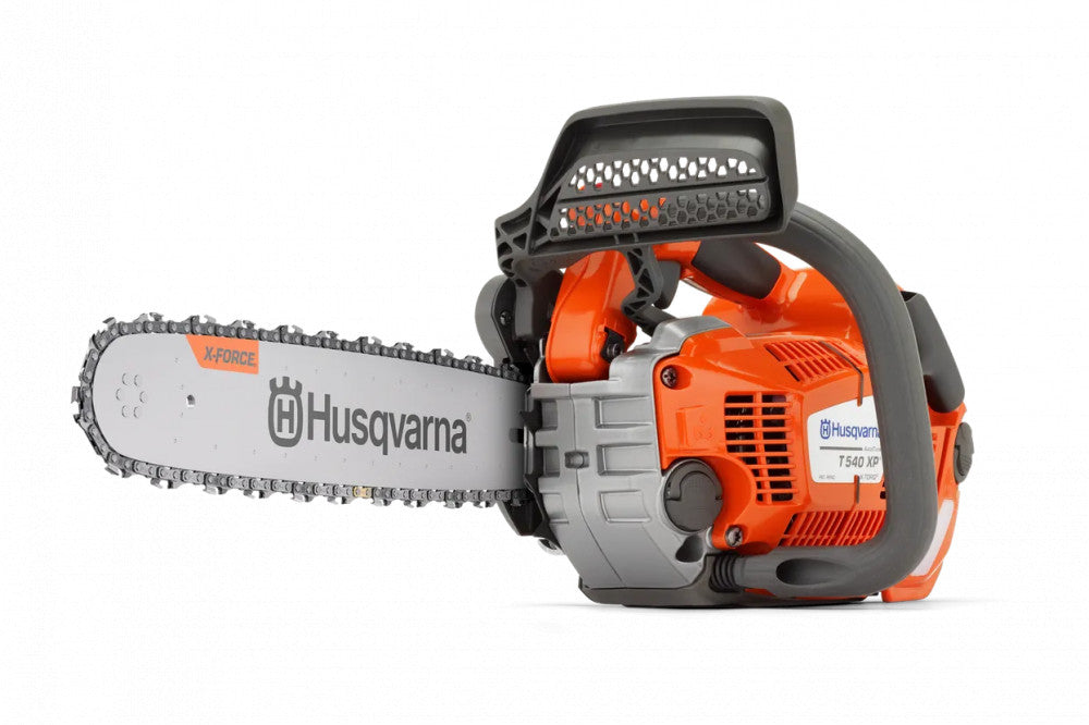 Husqvarna T540 XP II felső fogantyús benzines láncfűrész 35 cm-es vezetőlemezzel, oldalnézet