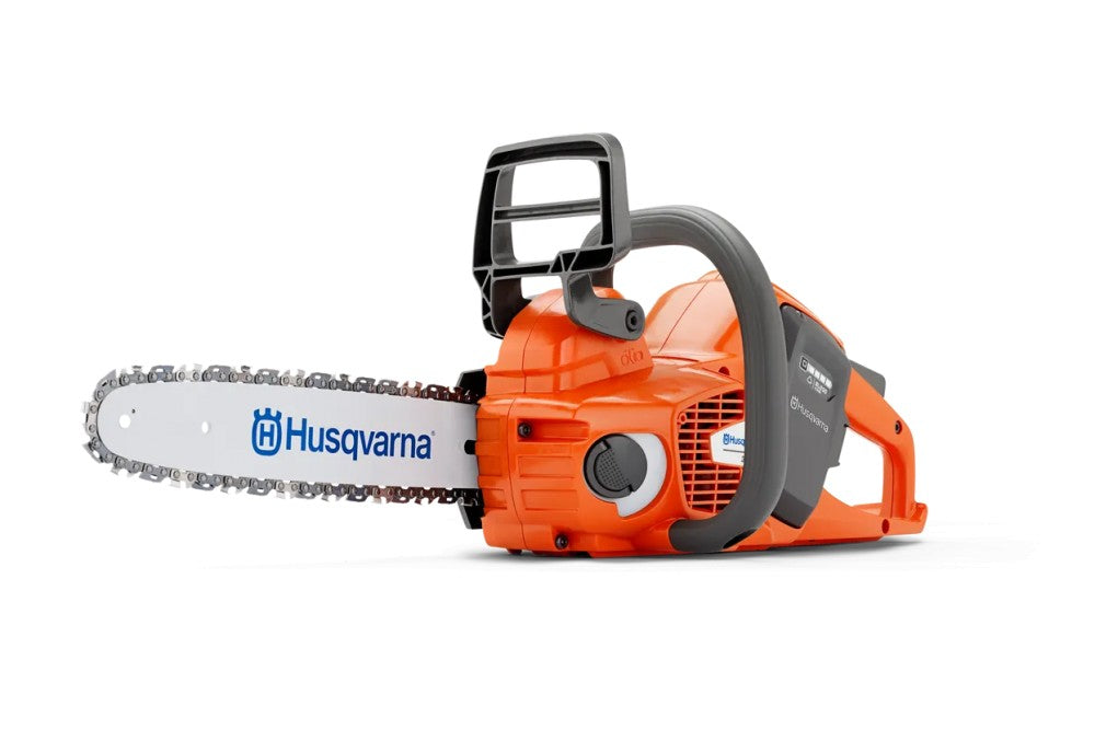 Husqvarna 330i akkus láncfűrész 30 cm-es vezetőlemezzel, oldalnézet