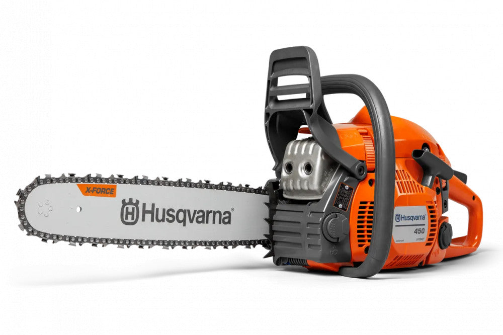 Husqvarna 450 II e-series benzines láncfűrész – erőteljes és könnyen kezelhető megoldás