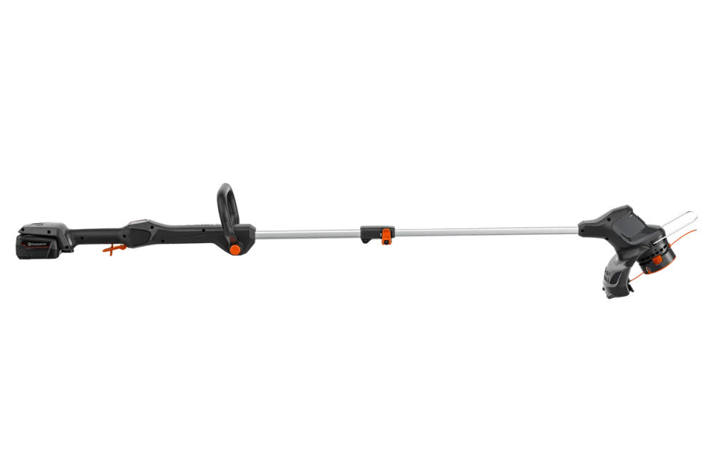 Husqvarna Aspire T28-P4A Kit 2,5 Ah fűszegélyvágó teleszkópos csöve közelről