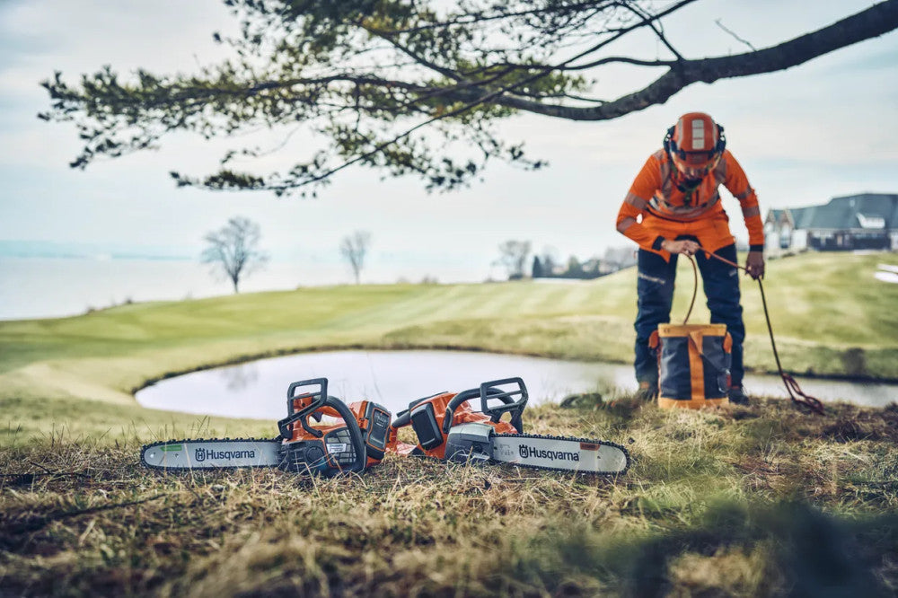 Husqvarna 542i XP akkus láncfűrész rear handle