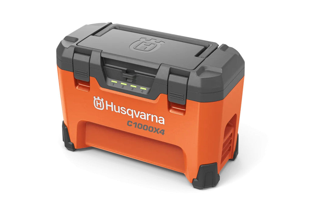 Husqvarna C1000X4 akkumulátor töltő – prémium minőségű, gyors töltési funkció