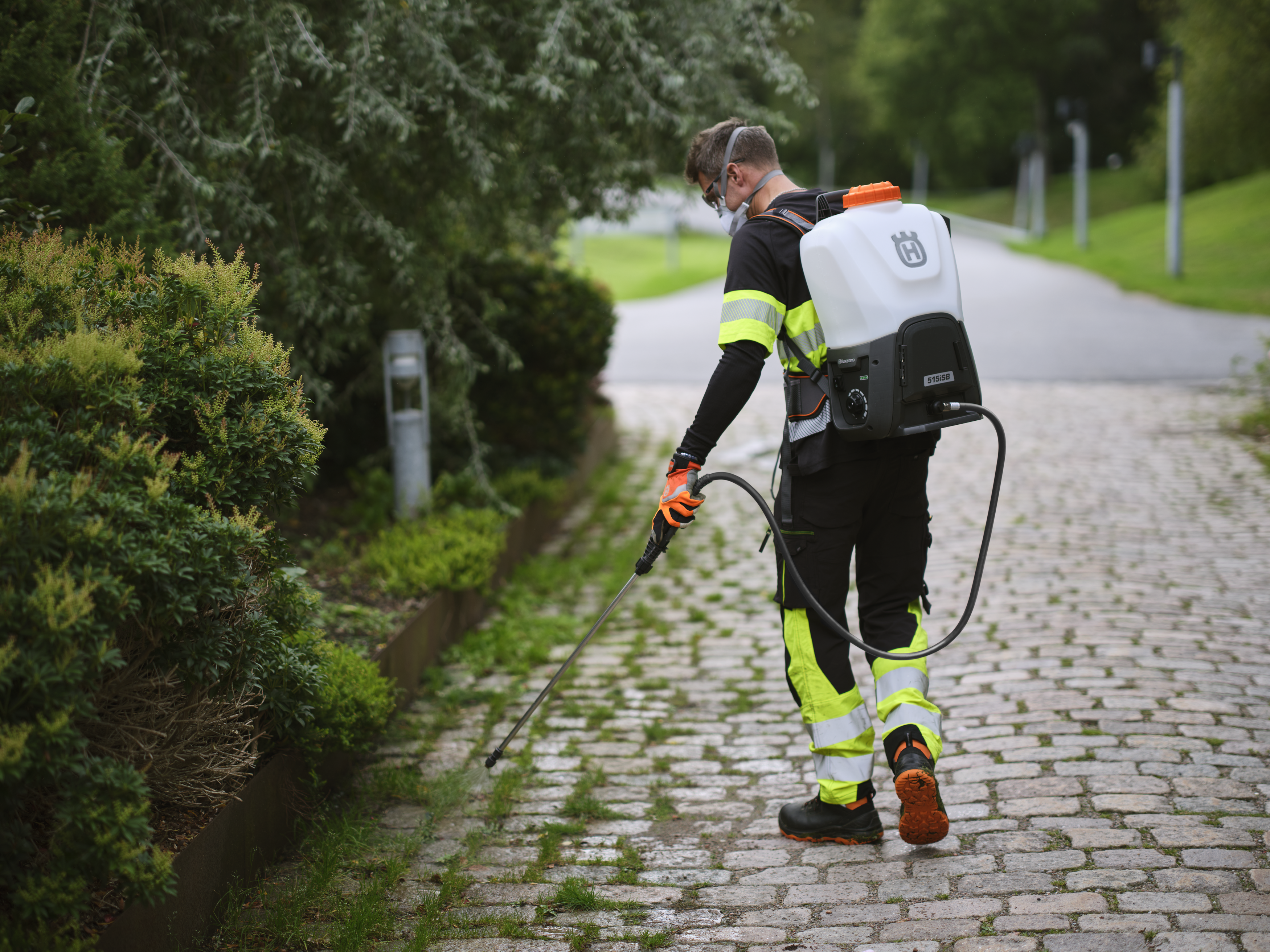Husqvarna 515iSB akkumulátoros háti permetező