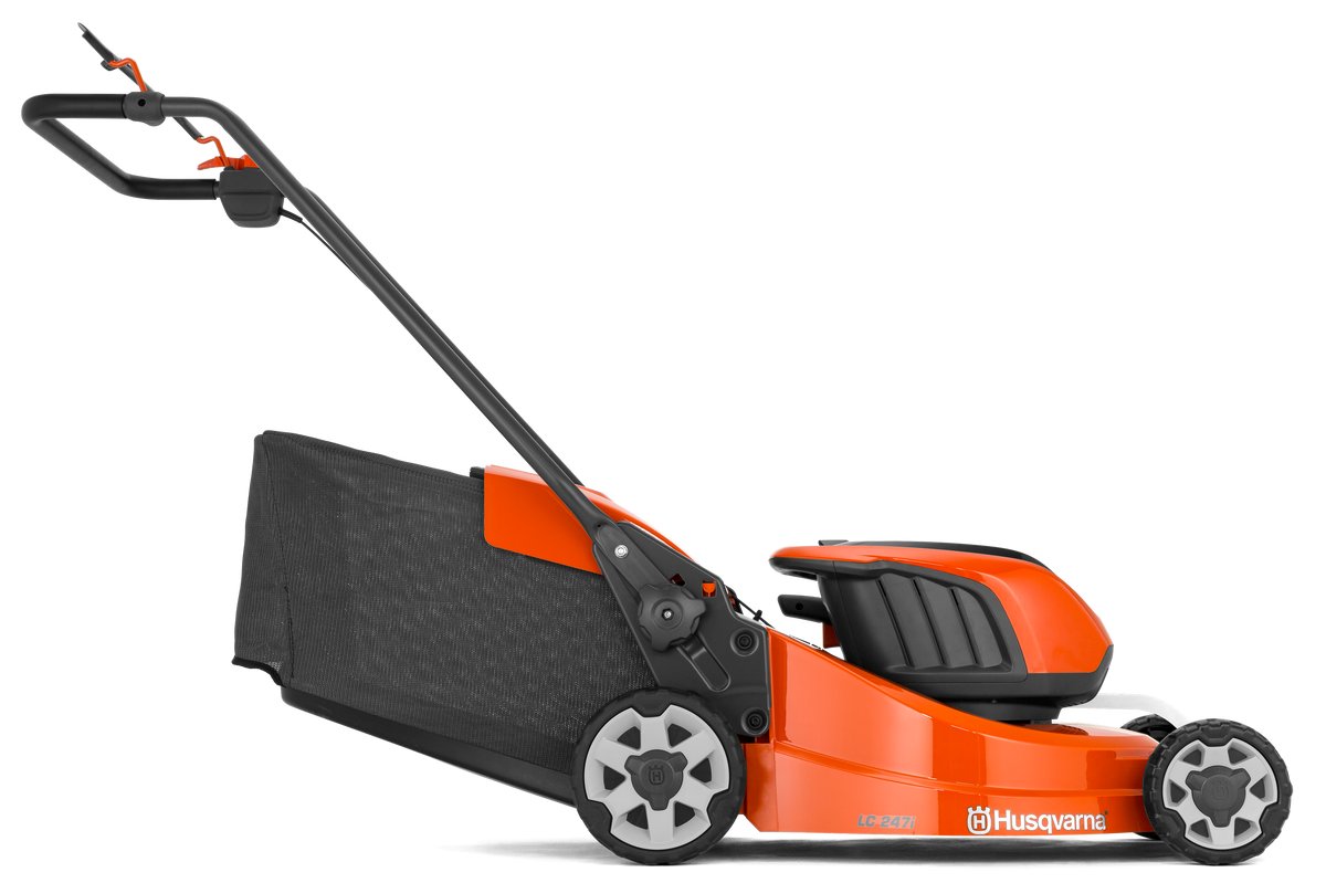 Husqvarna LC 247i fűnyíró fűgyűjtő zsákkal