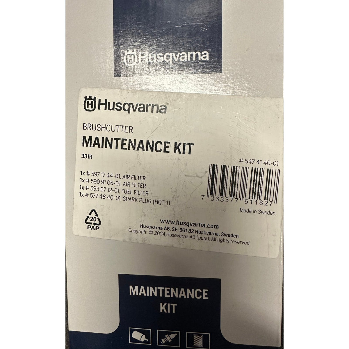 Husqvarna szerviz készlet 547 41 40-01 – 331R fűkaszához, gyári doboz