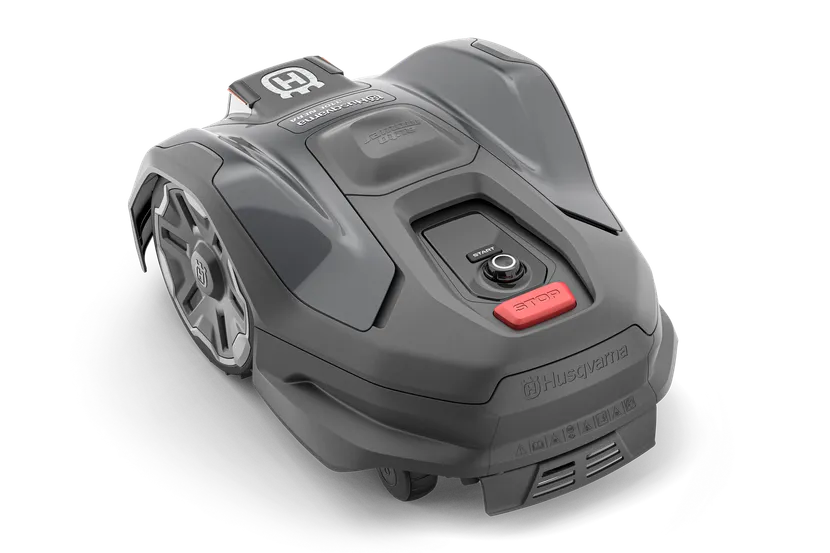 Husqvarna Automower® 310E NERA robotfűnyíró kezelőfelülete közelről