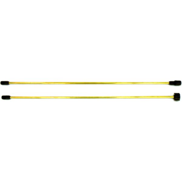 SOLO® Fa szórópálca, 2 részes, Sárgaréz, 150 CM