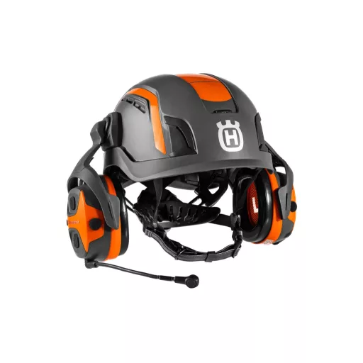 Husqvarna X-COM Aktív Hallásvédő Fültok sisakra szerelve