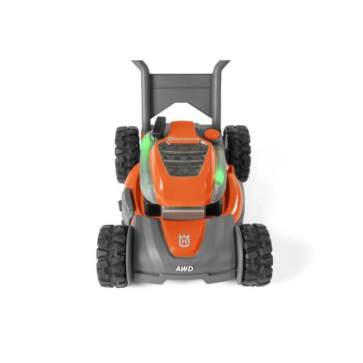 Husqvarna Játék fűnyíró szemből