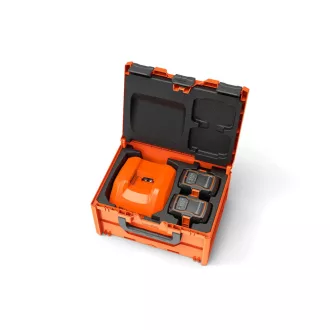   Husqvarna Battery Box szállítókoffer (2 db B330X BLi akku + C750X gyorstöltő)