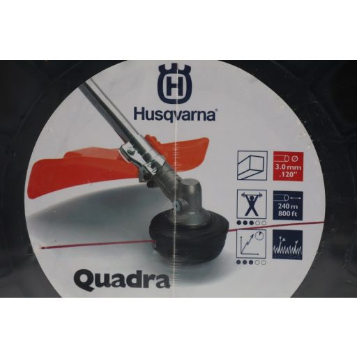 Husqvarna Quadra négyszögletű damil Ø3,0mmx240m