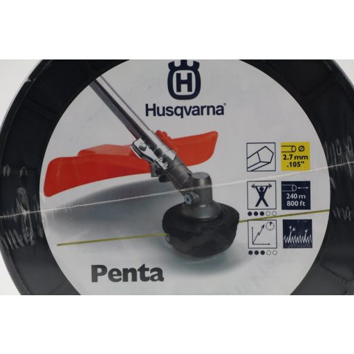 Husqvarna Penta ötszögletű damil Ø2,7mmX240m