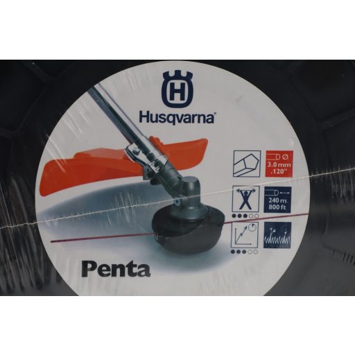 Husqvarna Penta ötszögletű damil Ø3,0mmx240m