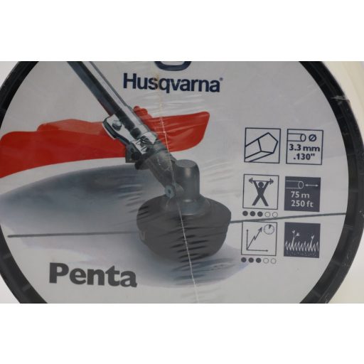Husqvarna Penta ötszögletű damil Ø3,3mmx75m