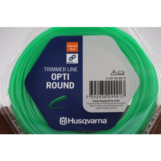 Husqvarna Opti-Round kör keresztmetszetű damil, Ø2,0mmx15m