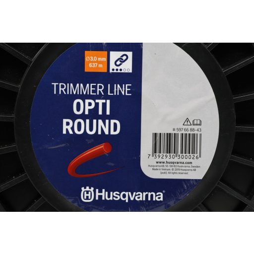Husqvarna Opti-Round kör keresztmetszetű damil, Ø3,0mmx637m