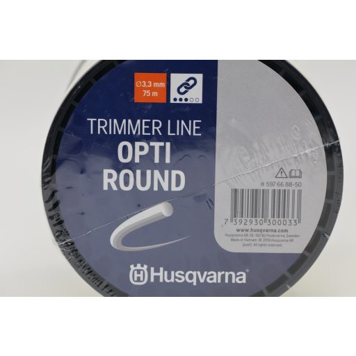 Husqvarna Opti-Round kör keresztmetszetű damil, Ø3,3mmx75m