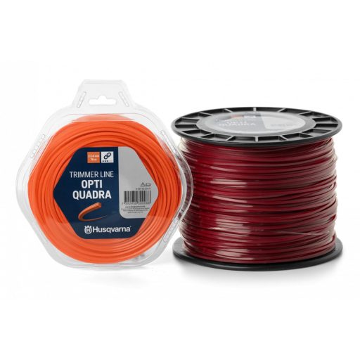 Husqvarna Opti-Quadra négyszögletű damil, Ø4,0mmx65m