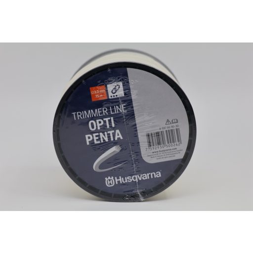 Husqvarna Opti-Penta ötszögletű damil, Ø3,3mmx75m
