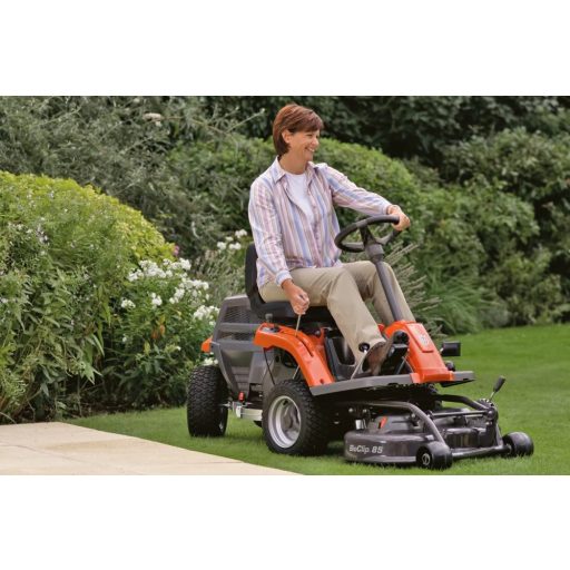 Husqvarna R 112C, Rider, fűnyíró traktor, Combi 85cm vágóasztallal